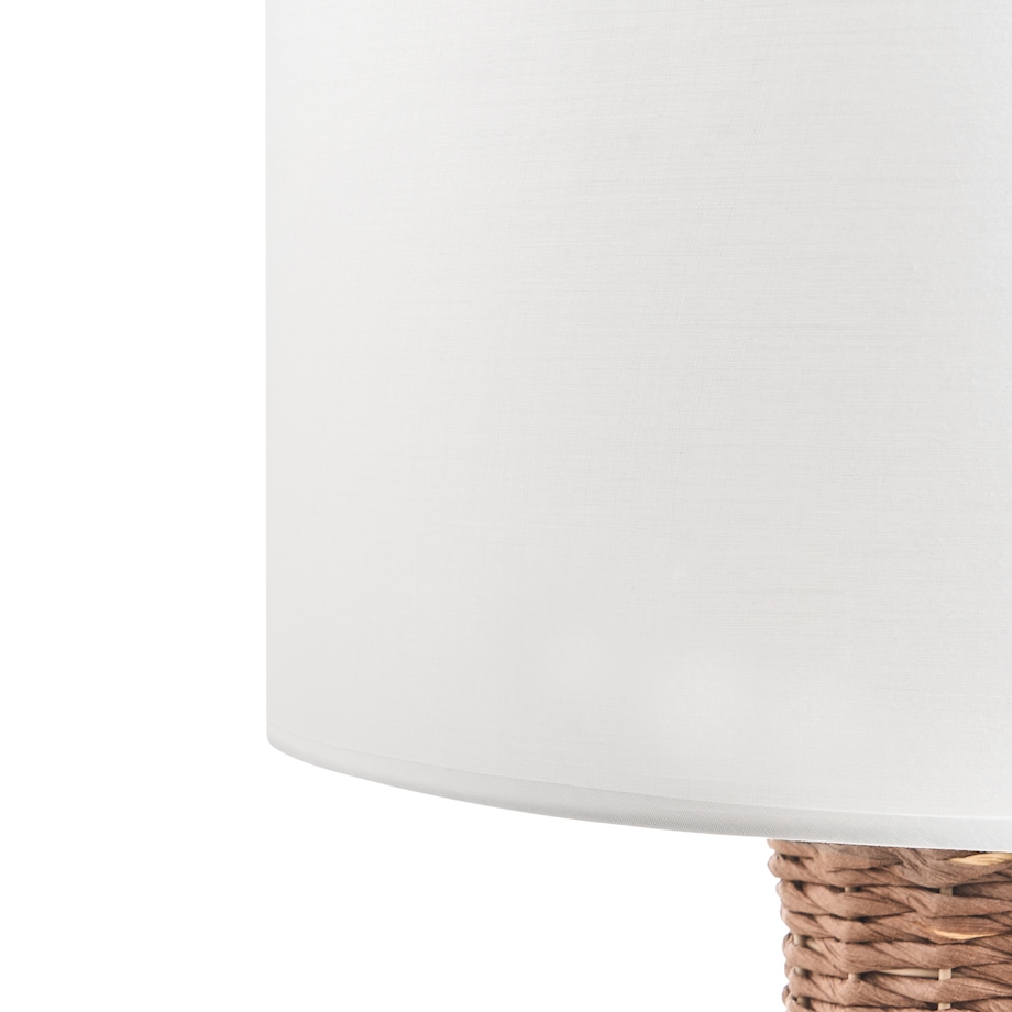 Lampa stołowa RENARD Papierowa plecionka Naturalny