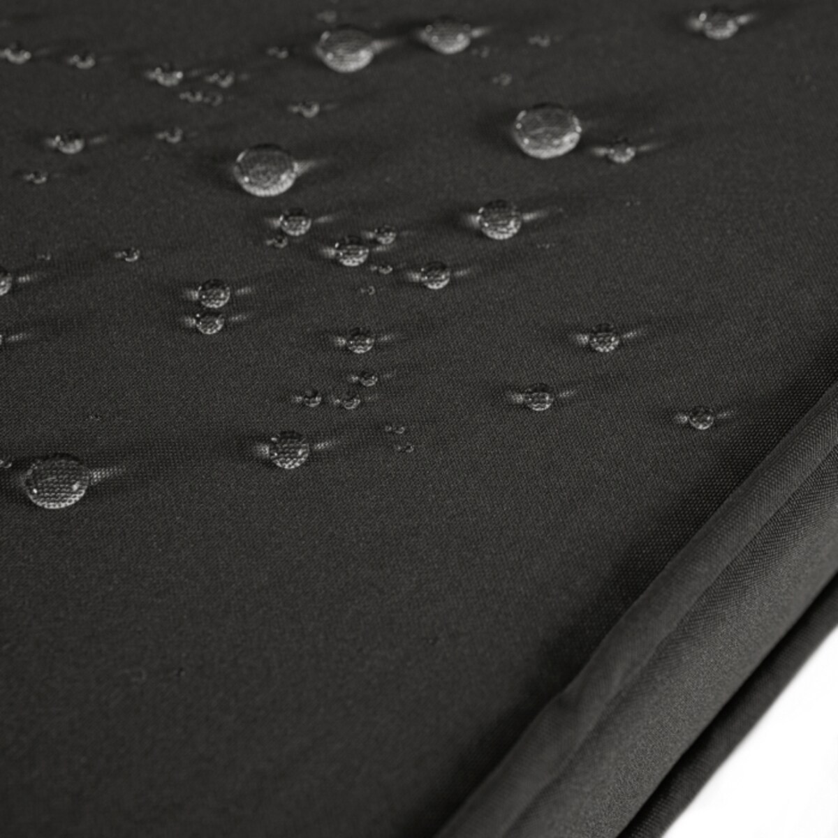 Zestaw Meble Ogrodowe Technorattan Narożnik Na Taras Ogród Czarny DALLAS