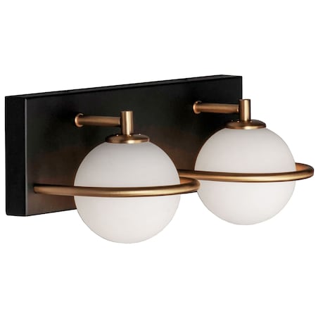 Kinkiet App1221-2W Czarny, Metal