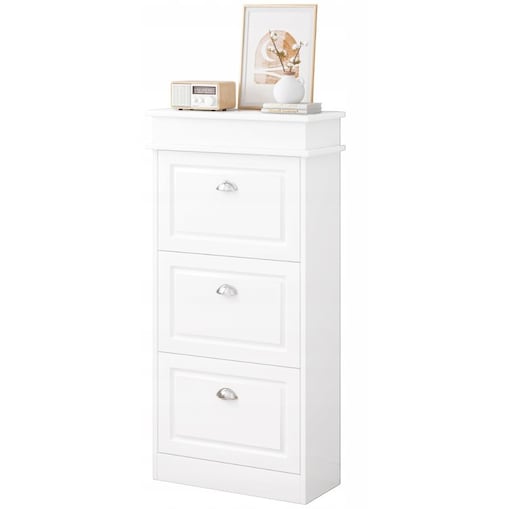 Szafka komoda na buty stół konsolowy do przedpokoju 3 drzwi nowoczesna