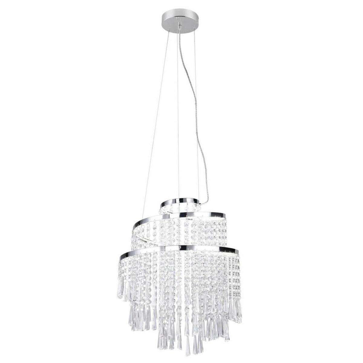 Kryształowy żyrandol Pomp R37341106 RL Light LED 30W 2700-6500K przezroczysty chrom