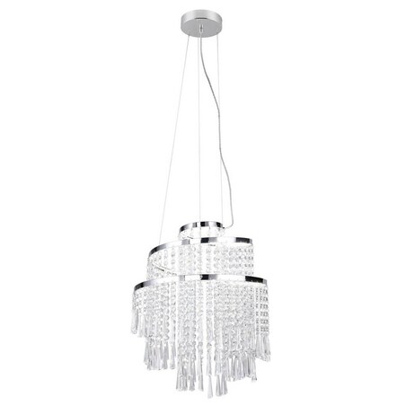 Kryształowy żyrandol Pomp R37341106 RL Light LED 30W 2700-6500K przezroczysty chrom