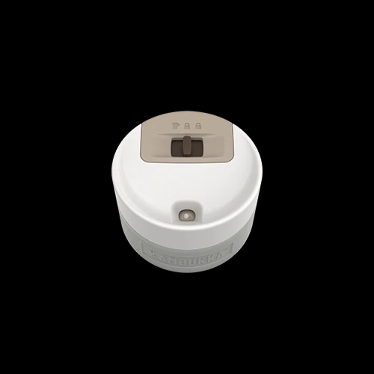 Nakrętka do butelki Kambukka 3w1 do kubka Etna Coffee Brown/White