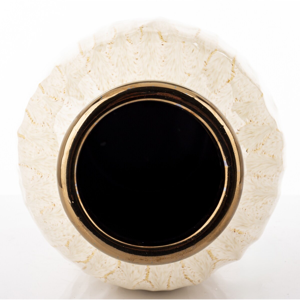 Wazon ceramiczny 32x19x19 cm MEEKE biały