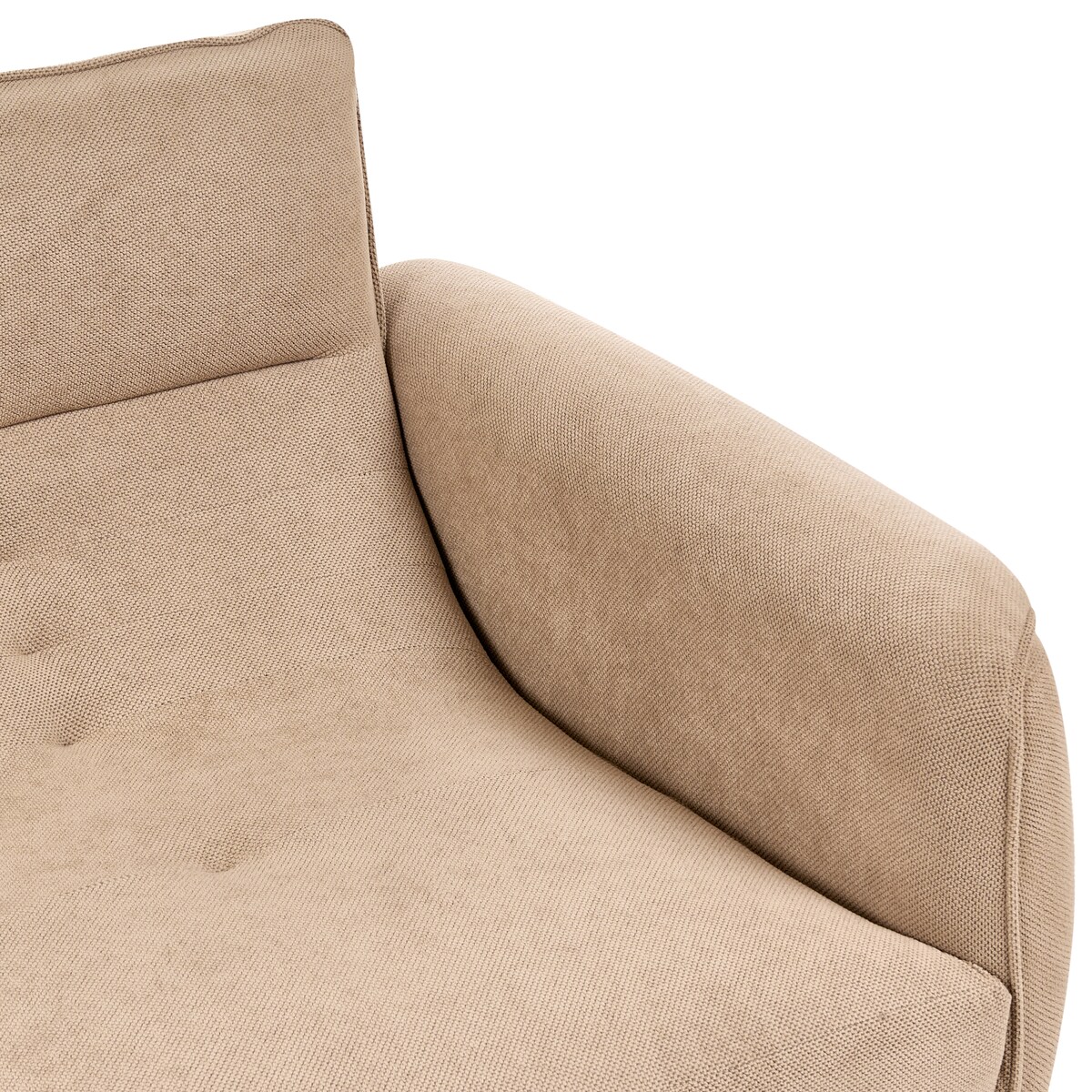 Sofa dla 3 osób WETLAN Jasnobrązowy