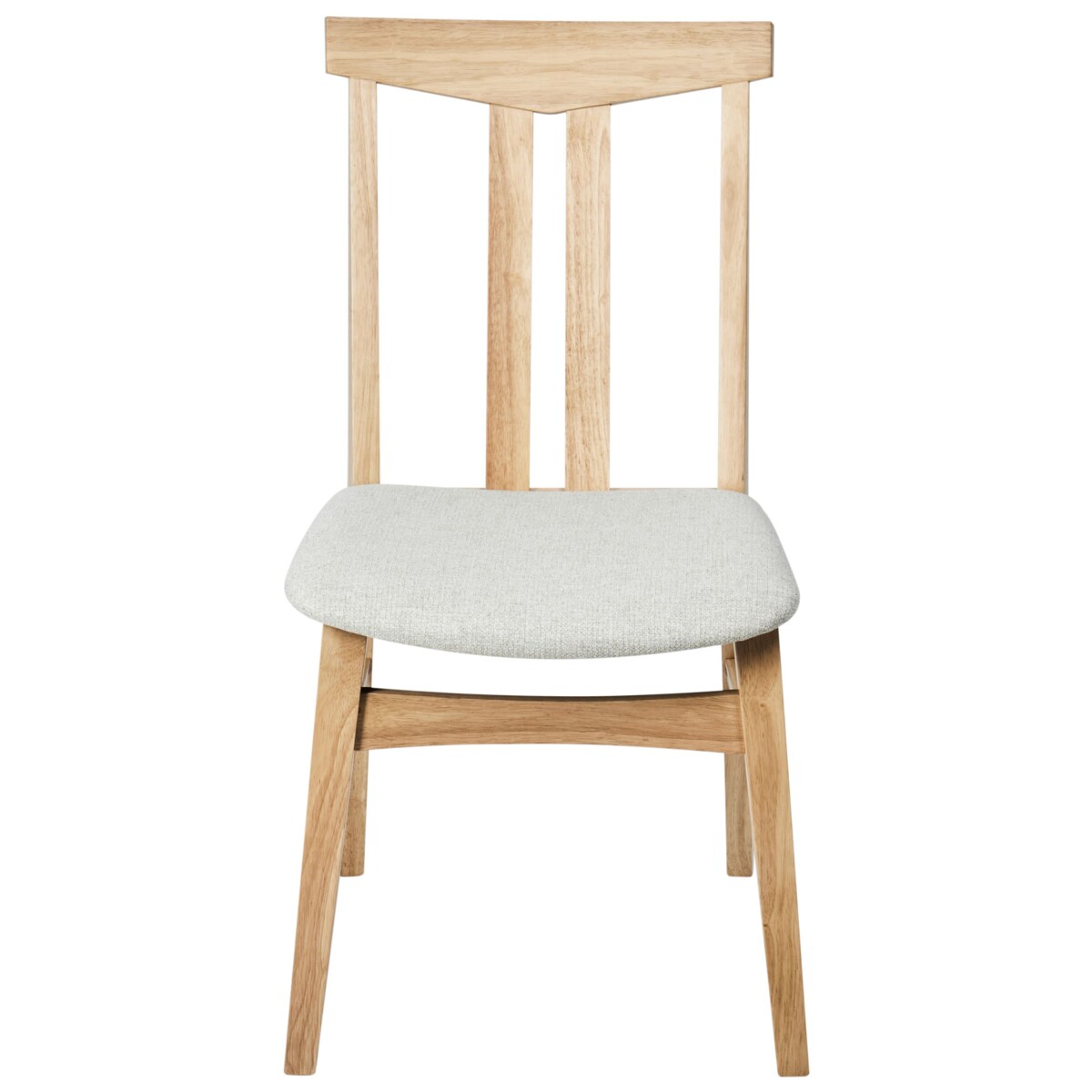 Zestaw 2 krzeseł do jadalni AVALON Jasnobeżowy