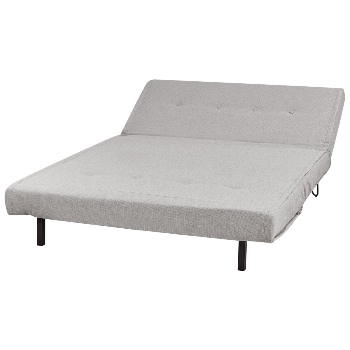 Sofa rozkładana VESTFOLD Jasnoszary dla 2 osób