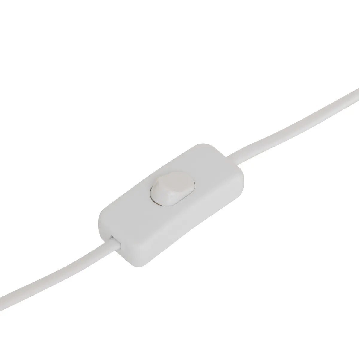 Lampa stołowa z ceramiki i tkaniny Frida biało-czerwona