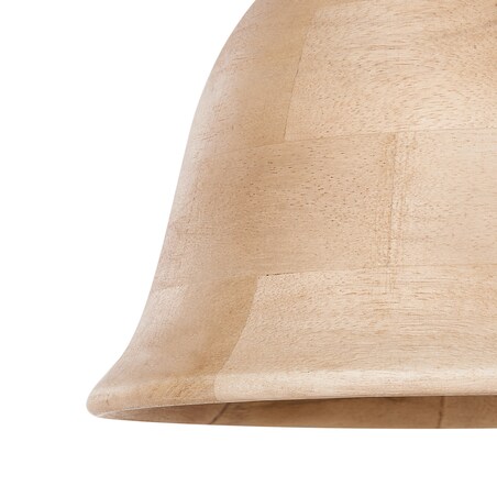 Lampa wisząca GOIKA Drewno mango Jasnobrązowy