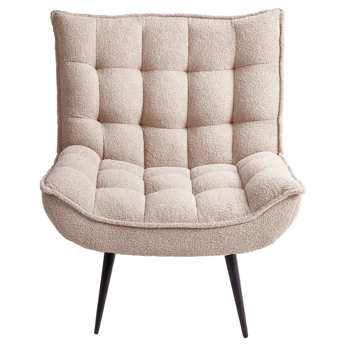 Fotel ALVESTA Boucle Beżowy