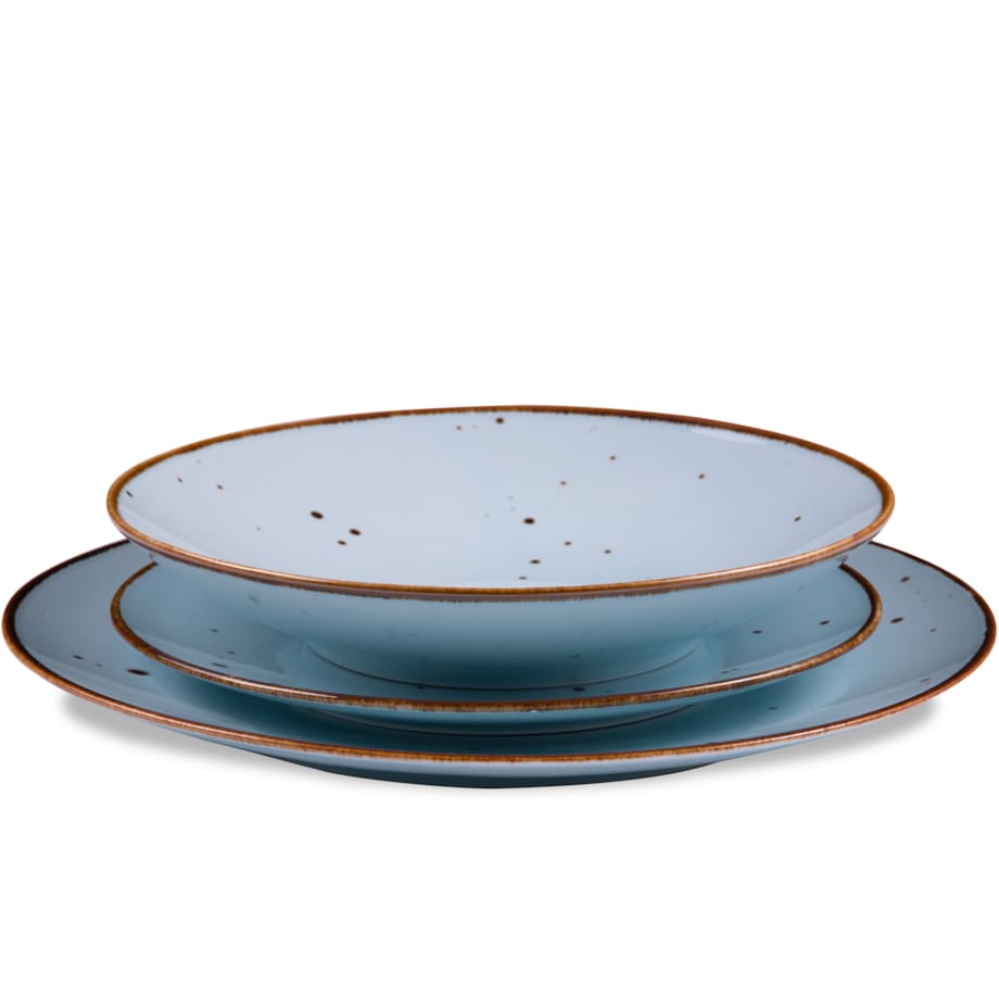 Konsimo ALUMINA Serwis obiadowy 6os. (18el.)