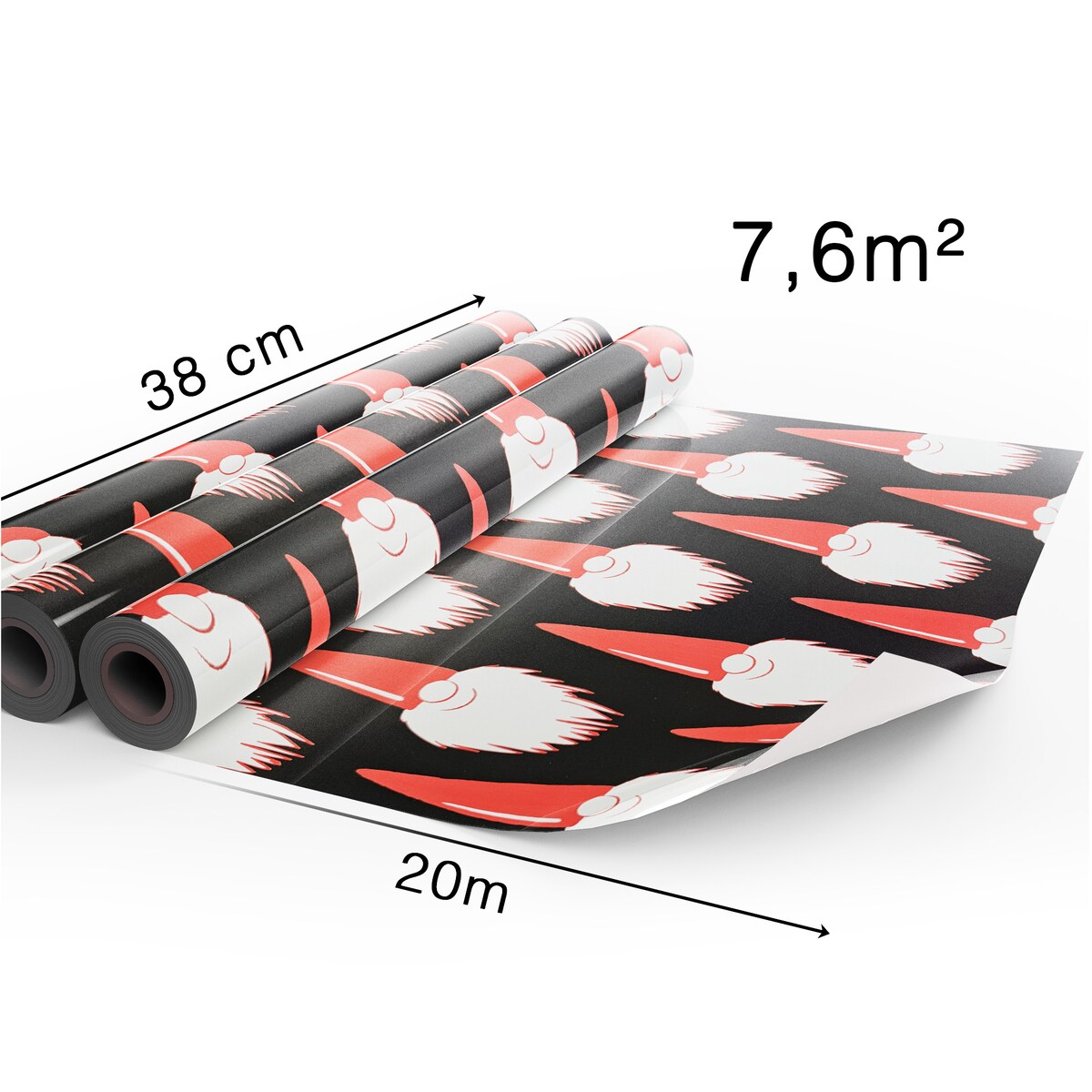 Papier Prezentowy Do Pakowania Prezentów 20 m MEGAROLKA Świąteczny Do Paczek Boże Narodzenie Ozdobny