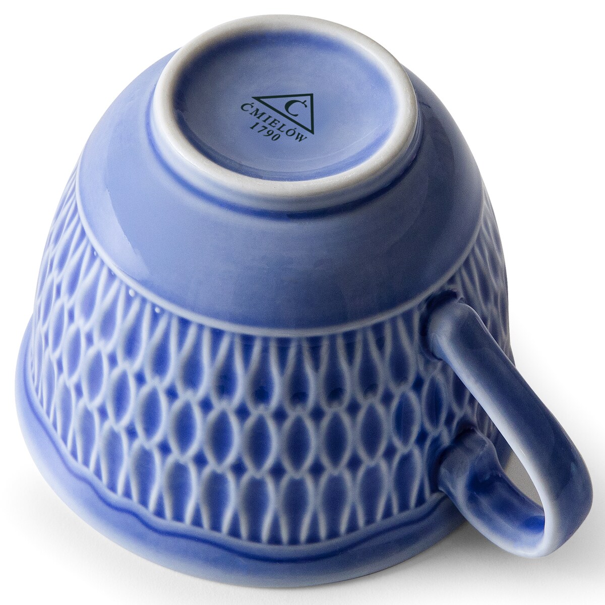 Filiżanka ze spodkiem 2 szt. SOFIA SZAFIROWA