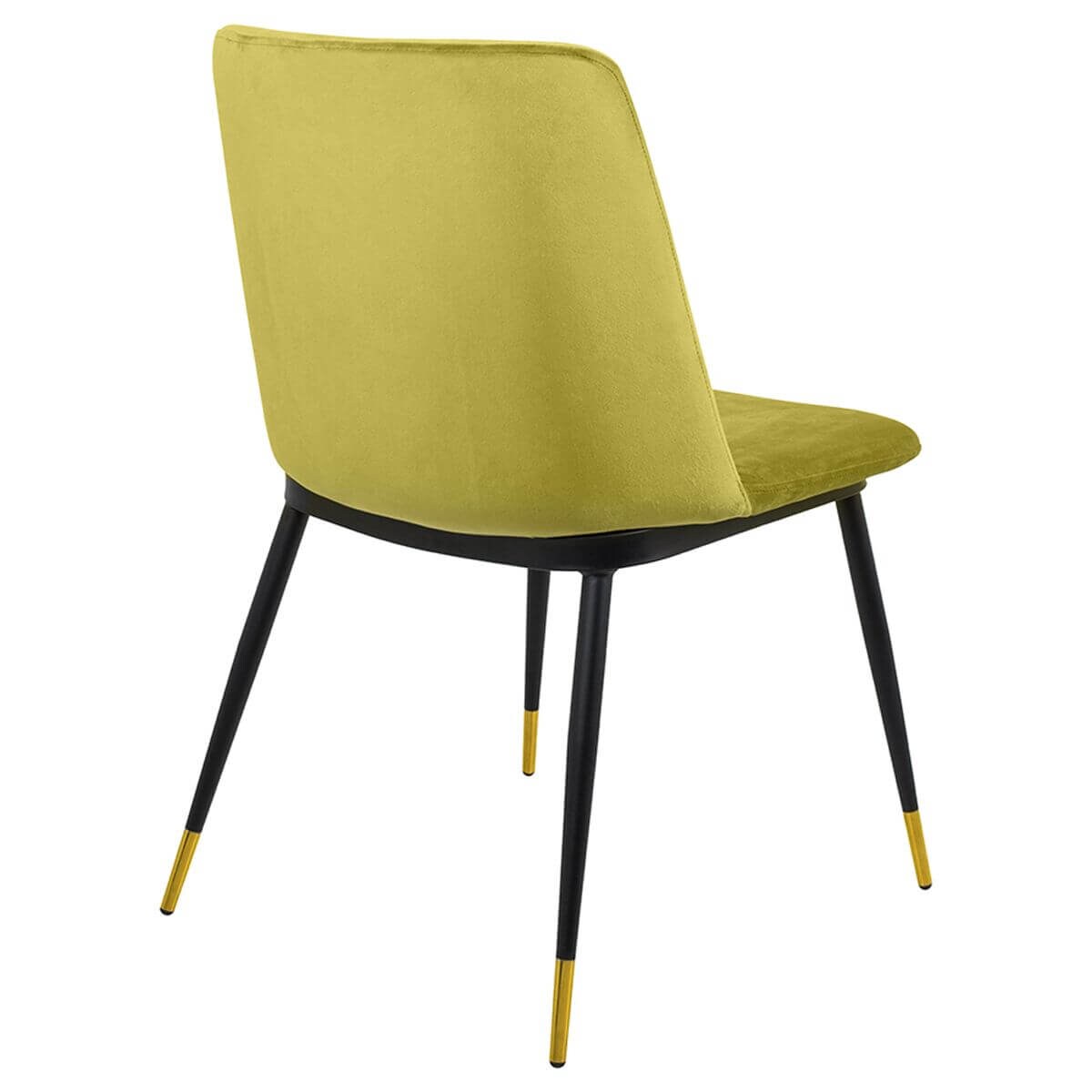 Kuchenne krzesło Diego KH1201100122.45.LGRE King Home jasnozielone czarne