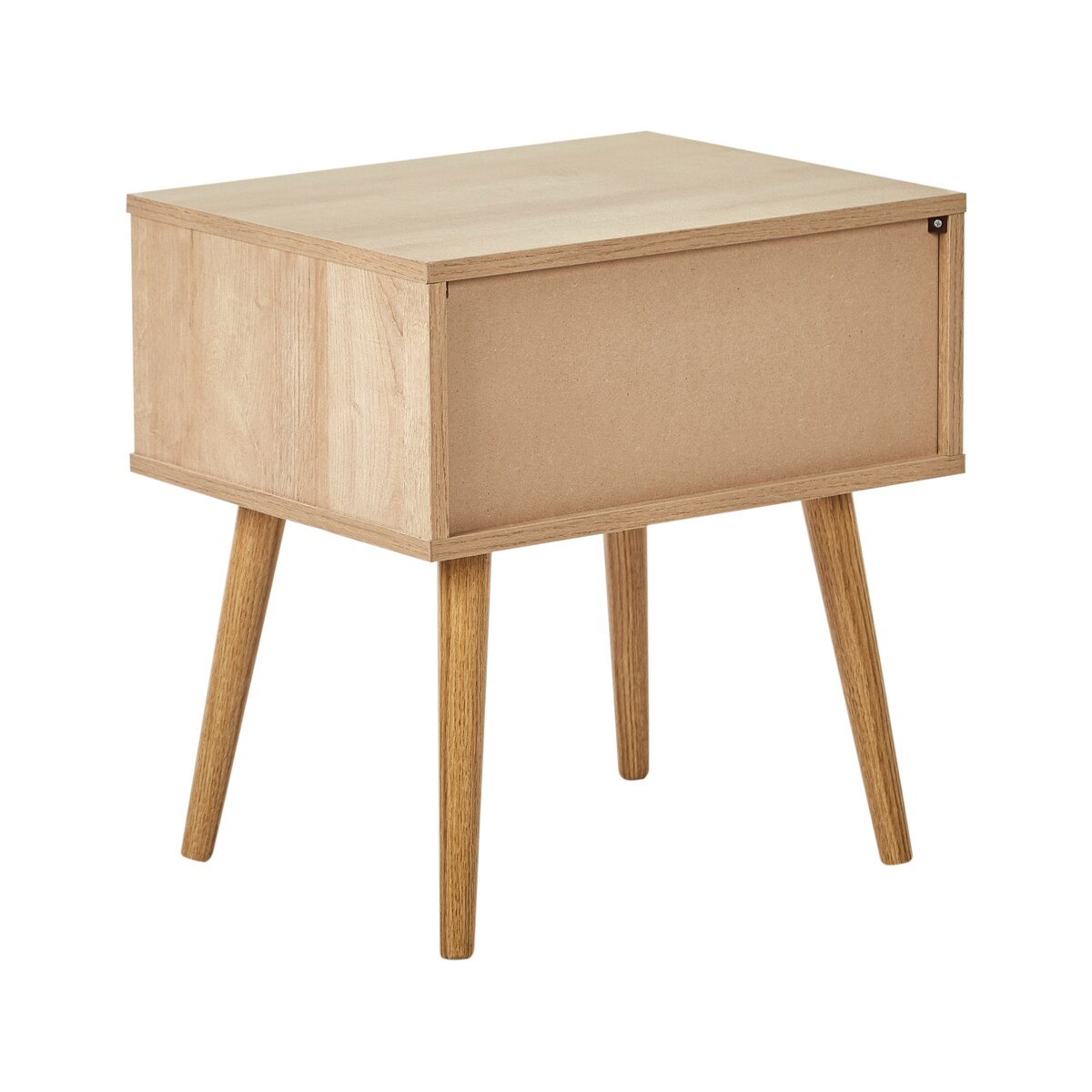 Szafka nocna 1 szuflada ALBANY Jasnobrązowy