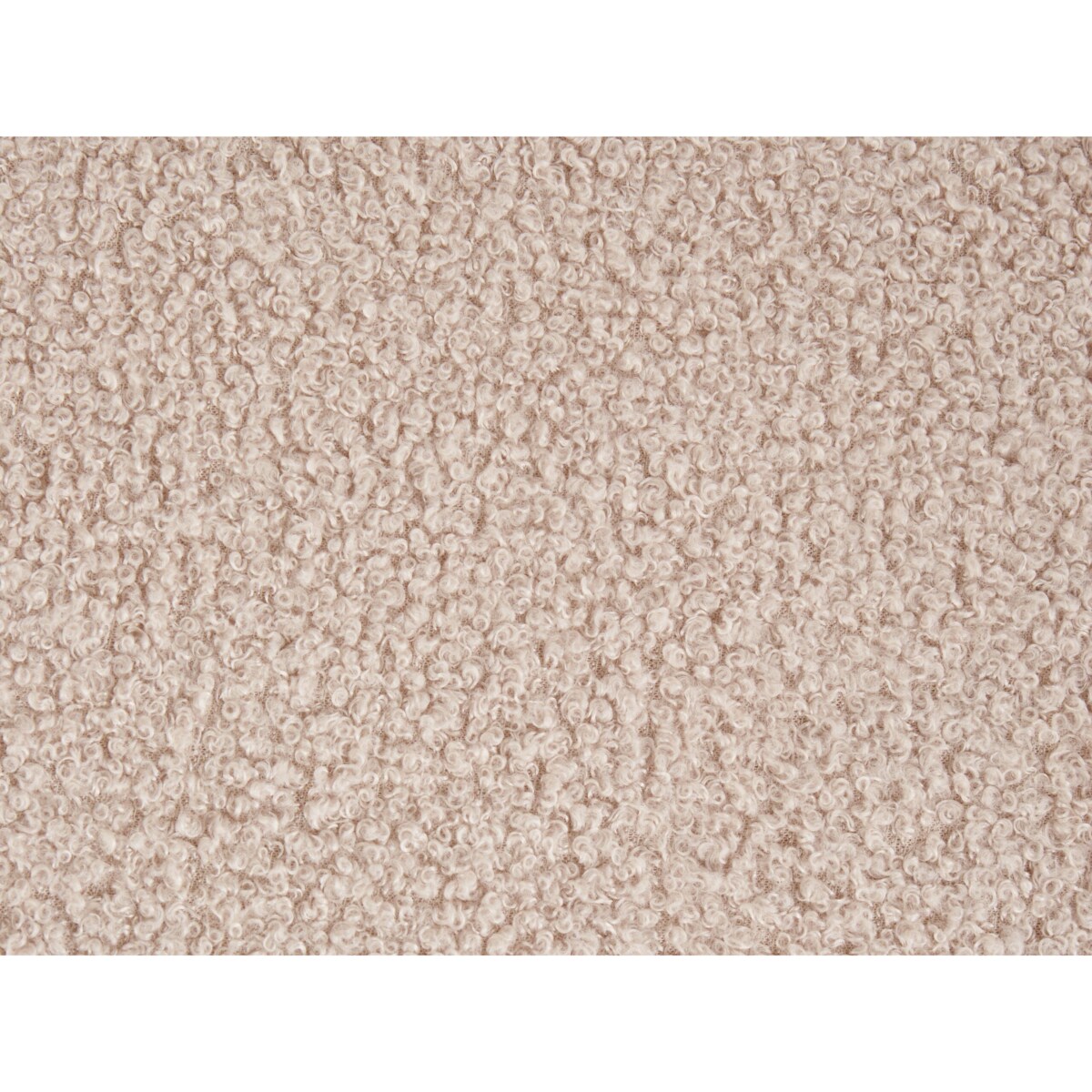 Puf KANSAS Boucle Beżowy 38 cm 38 cm 39 cm