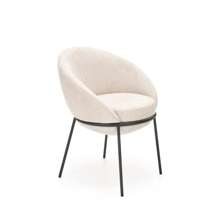 Krzesło tapicerowane K482 beżowe