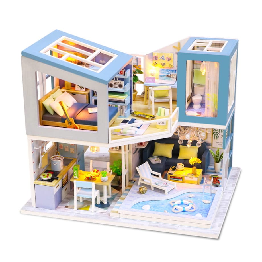 Miniaturowy domek - Hiszpańska riviera