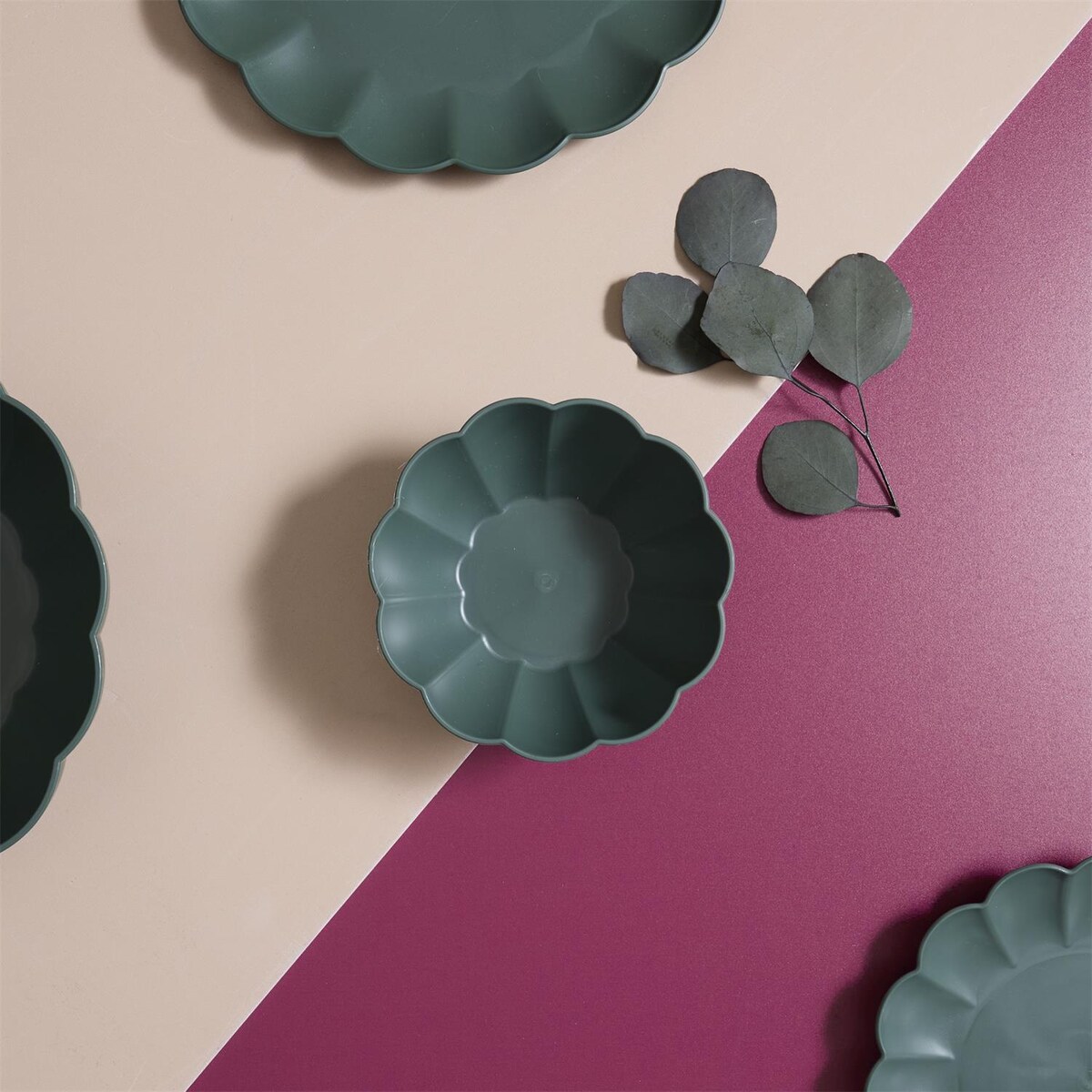 MISKA Iris o średnicy 14,5 cm Z TWORZYWA PP ciemnoszara