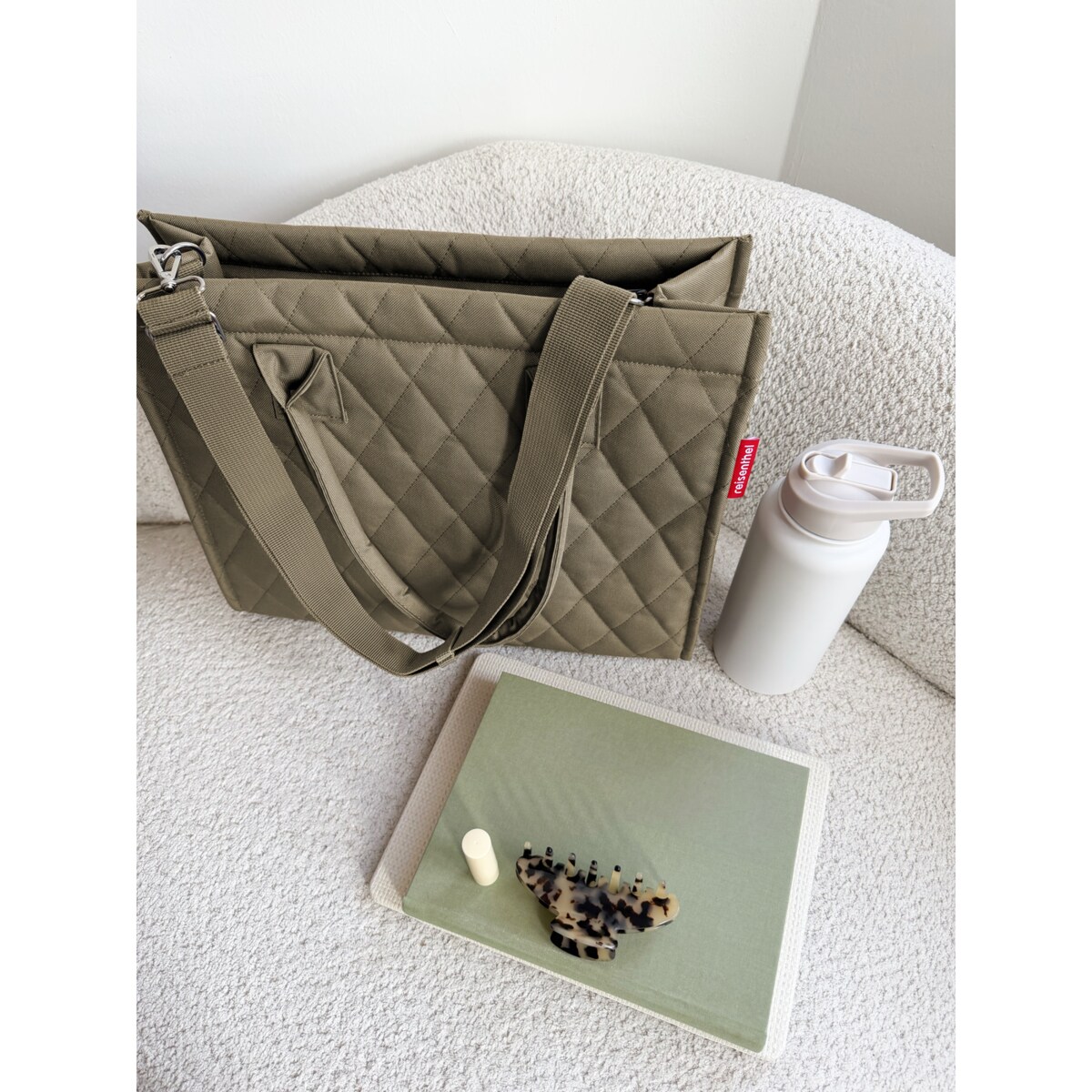 Torba DAILY SHOPPER BUSINESS, rhombus olive