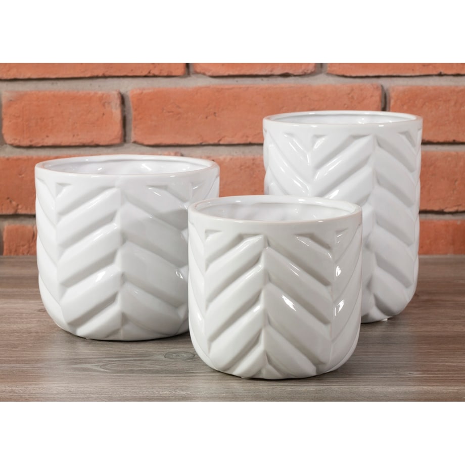 DONICA IVAR ceramiczna biała śr. 14cm