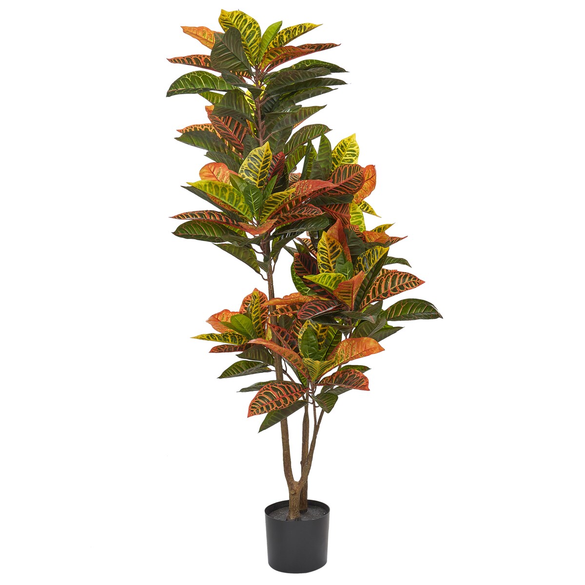 Sztuczna roślina CODIAEUM 140 cm Zielony