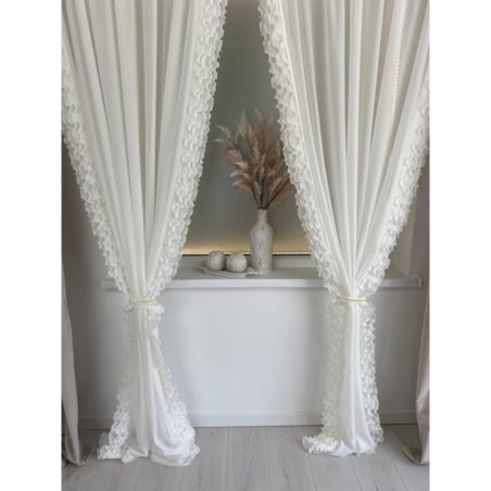 Firana "Anabell" 140x250 na przelotkach