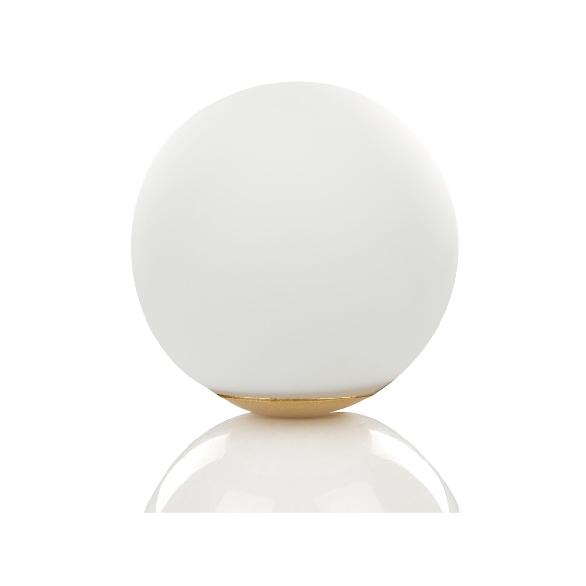 Lampa stołowa marmurowa biała KIWI