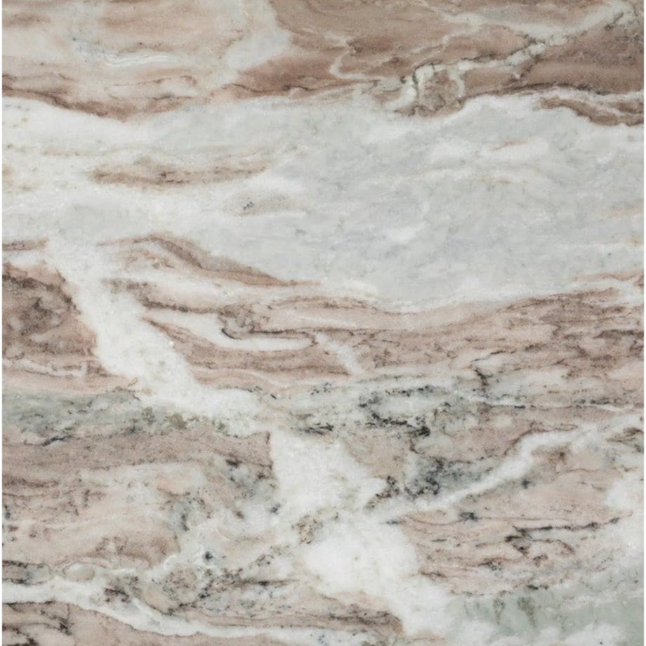 Stolik kawowy marmur, drewno mango Capo 91,5 cm