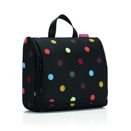 Kosmetyczka toiletbag XL dots - poliester, 4 l