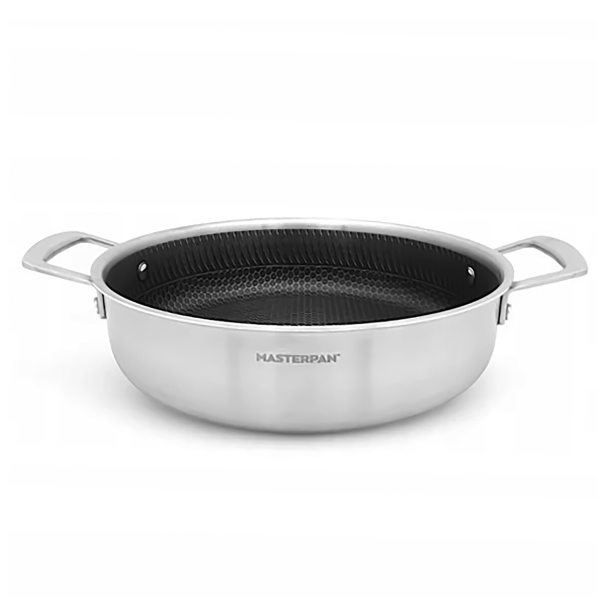 Niski Garnek Stal Nierdzewna Tri Ply 24 Cm Cm Bez Pokrywy