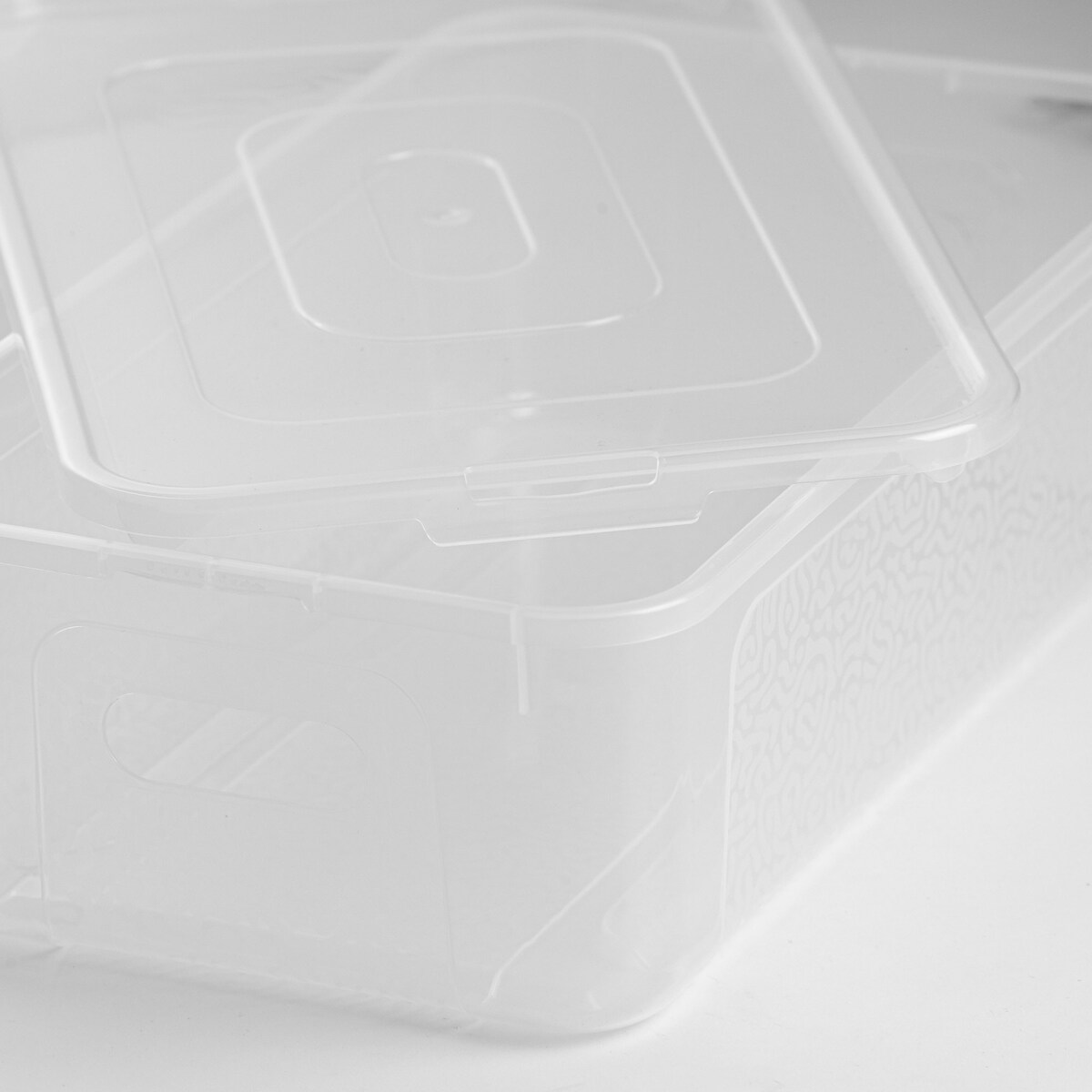 Pojemnik Plastikowy Z Pokrywą Pudło Plastikowe 7L