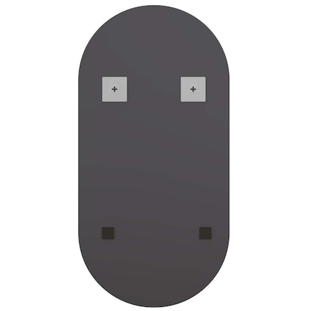 vidaXL Lustro, 60x30 cm, szklane