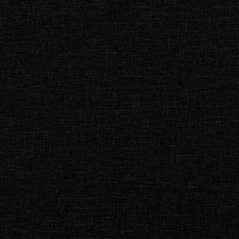 vidaXL 2-częściowy komplet wypoczynkowy, obity tkaniną, czarna