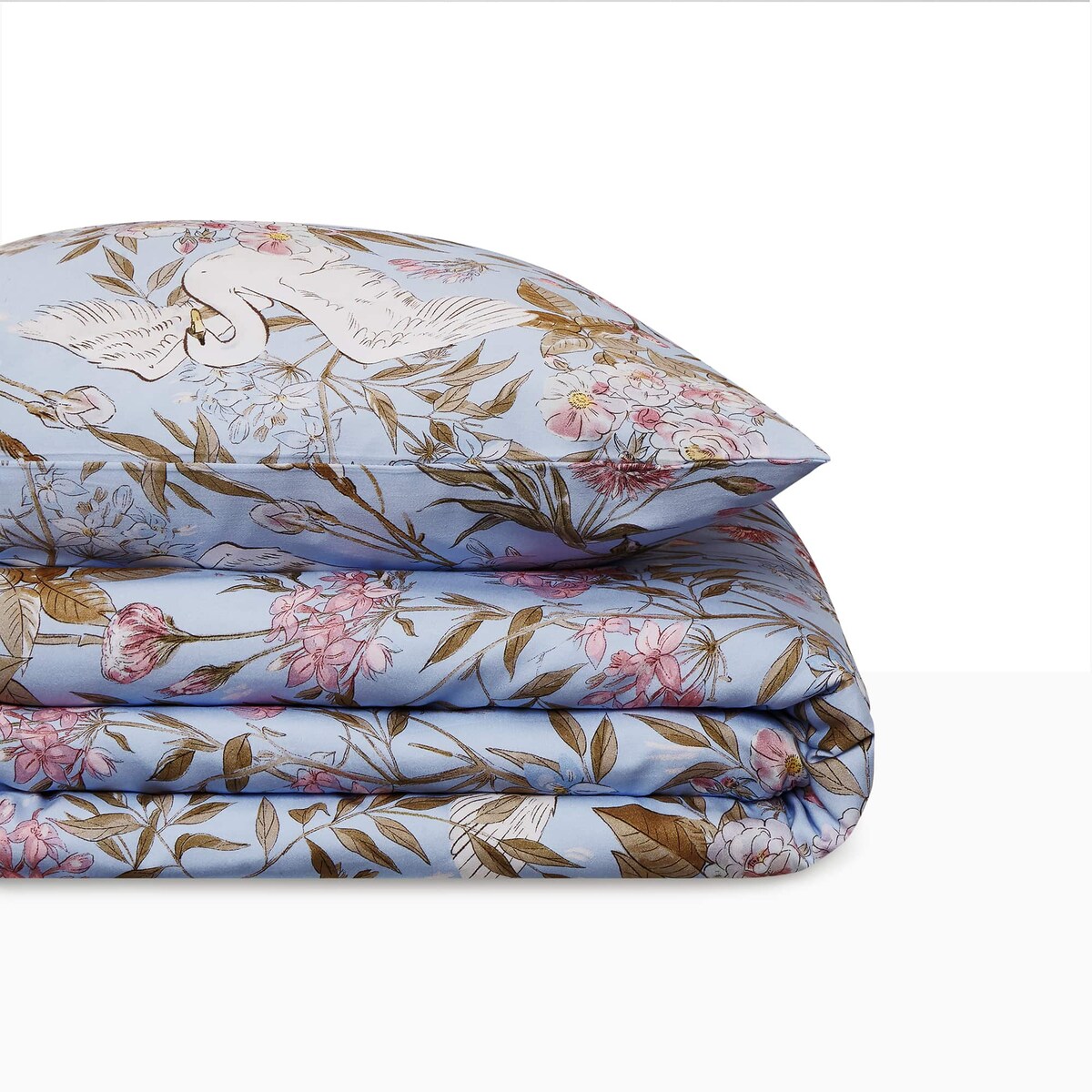 Pościel Łabędzie 160/200 + 2 x 50/60 cm