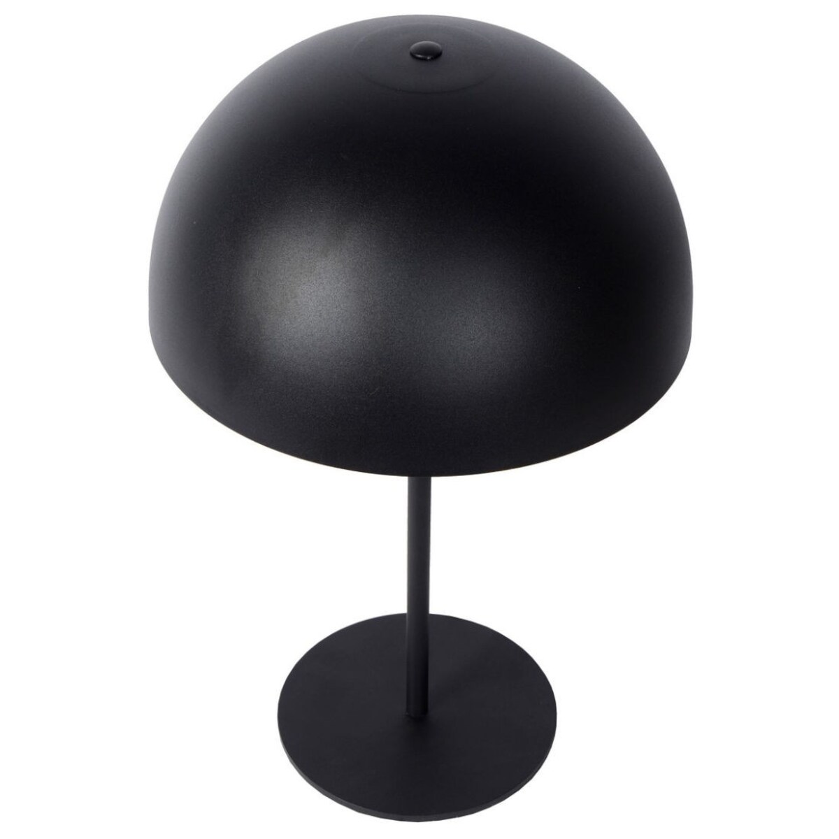 Stojąca LAMPA biurkowa SIEMON 45596/01/30 Lucide stołowa LAMPKA kopuła metalowa czarna