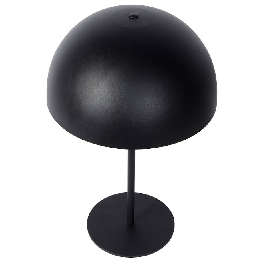 Stojąca LAMPA biurkowa SIEMON 45596/01/30 Lucide stołowa LAMPKA kopuła metalowa czarna