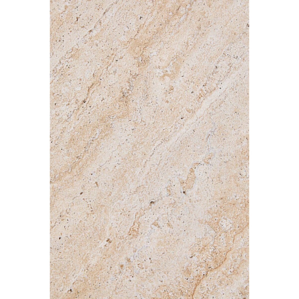 Cementowy stolik kawowy, wygląd trawertynu, Drullo 80 cm