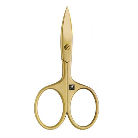 Zestaw do manicure Zwilling Twinox Gold Edition – czarne, skórzane etui, 3 elementy - Czarny