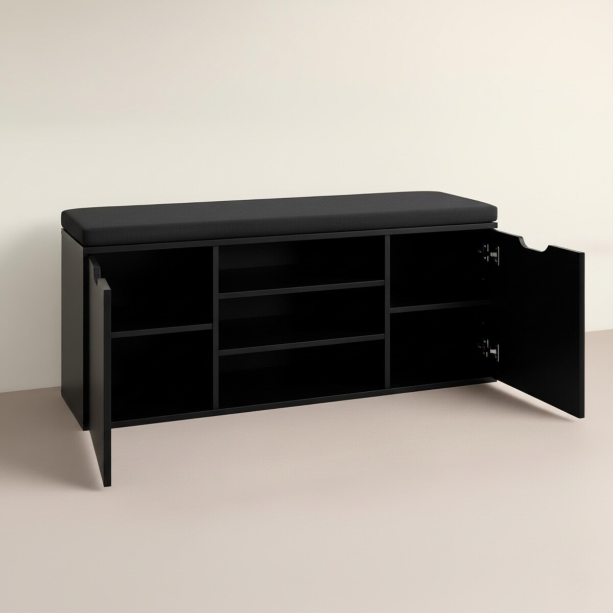 Szafka na buty z siedziskiem PORTA, 103 x 30 x 46 cm