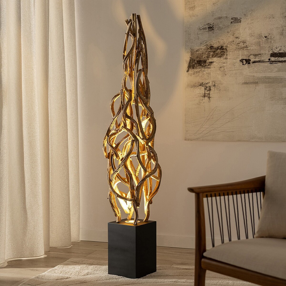 Lampa podłogowa Vinea 150 cm, 37x37x150 cm