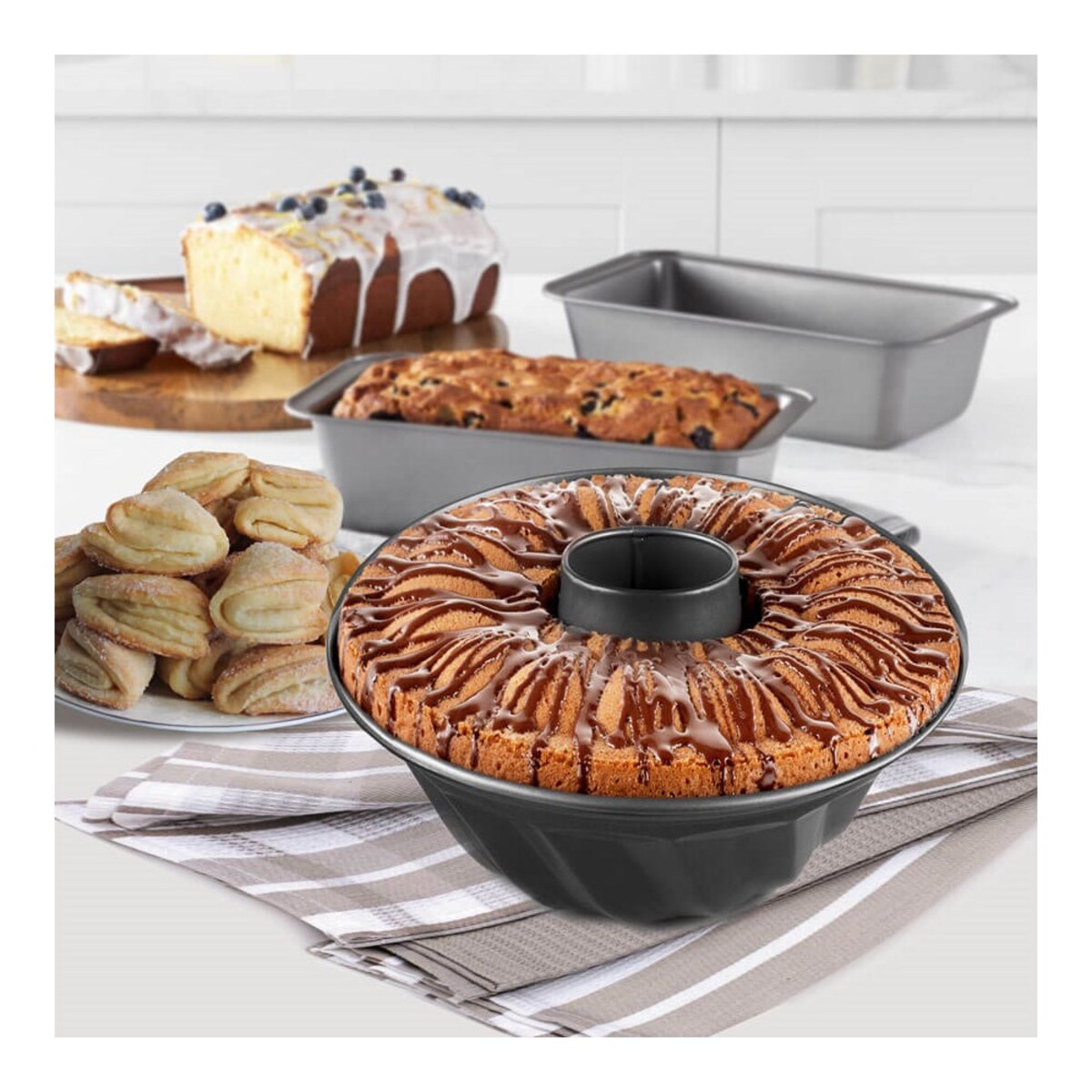 Maestro forma do pieczenia babki 25cm MR110025