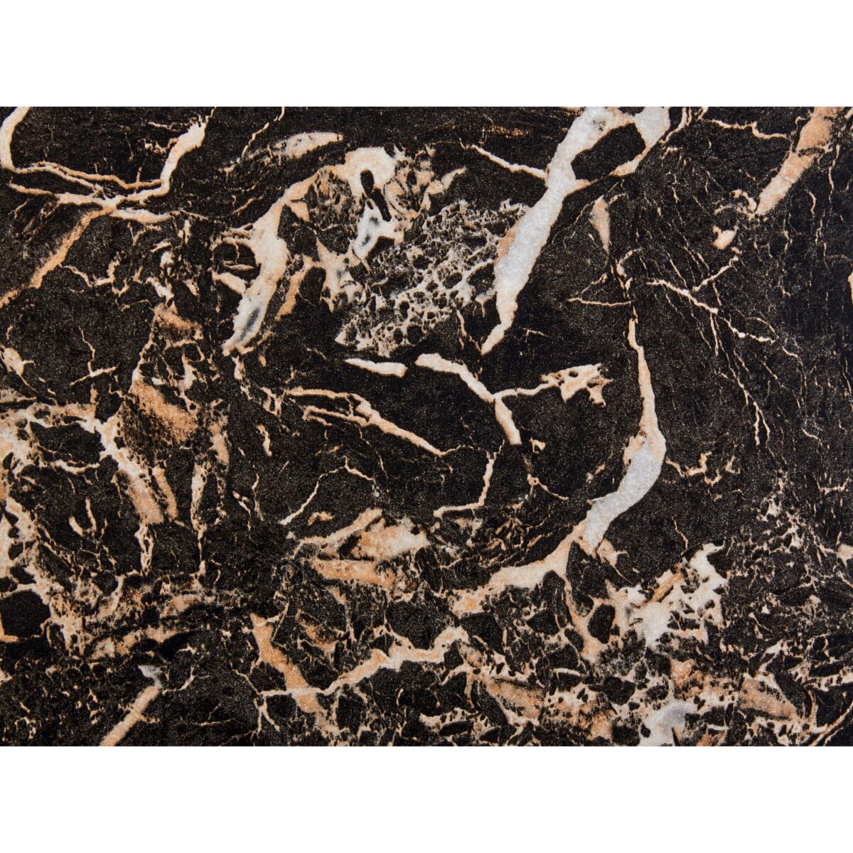 Stół do jadalni BOCA Czarny/ złoty 90 cm 90 cm