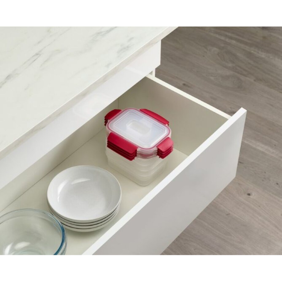 Zestaw 4 pojemników Red Nest Lock Joseph Joseph