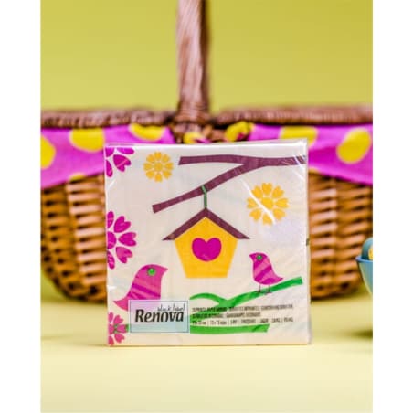 Serwetki papierowe Renova Bird House 20 szt