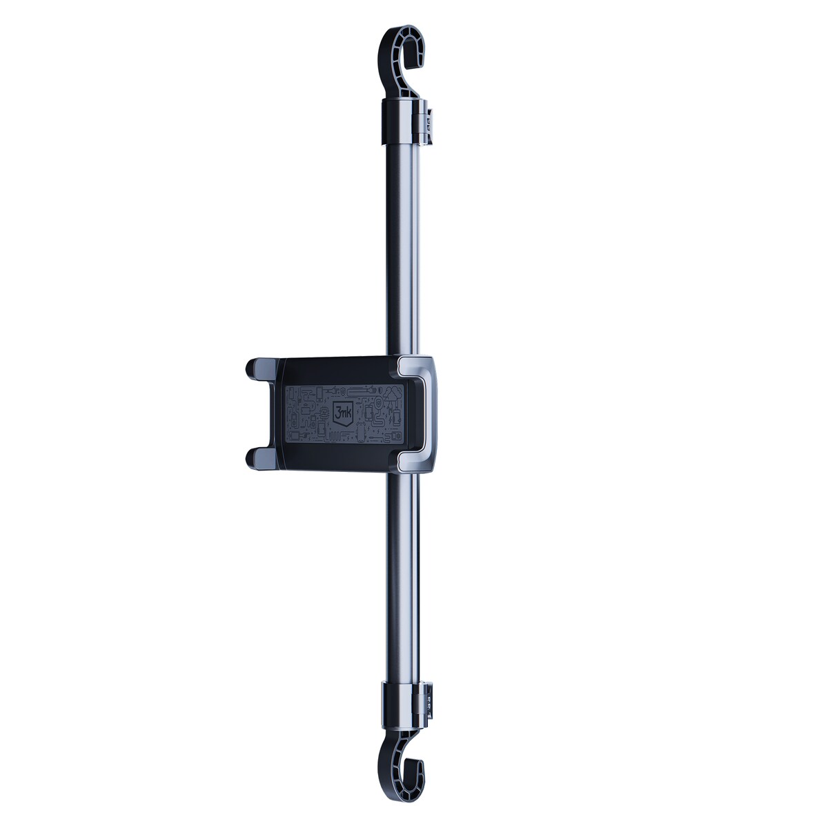 Uchwyt samochodowy do telefonu tabletu 3mk Double Headrest Holder