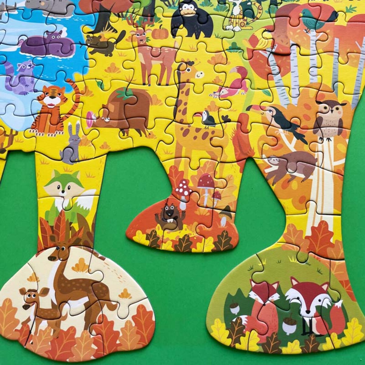 Puzzle edukacyjne - KRÓL LEW - 180 szt