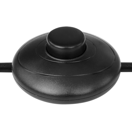 Podłogowa lampa loftowa GIANNA 24099SB Globo metalowa czarna