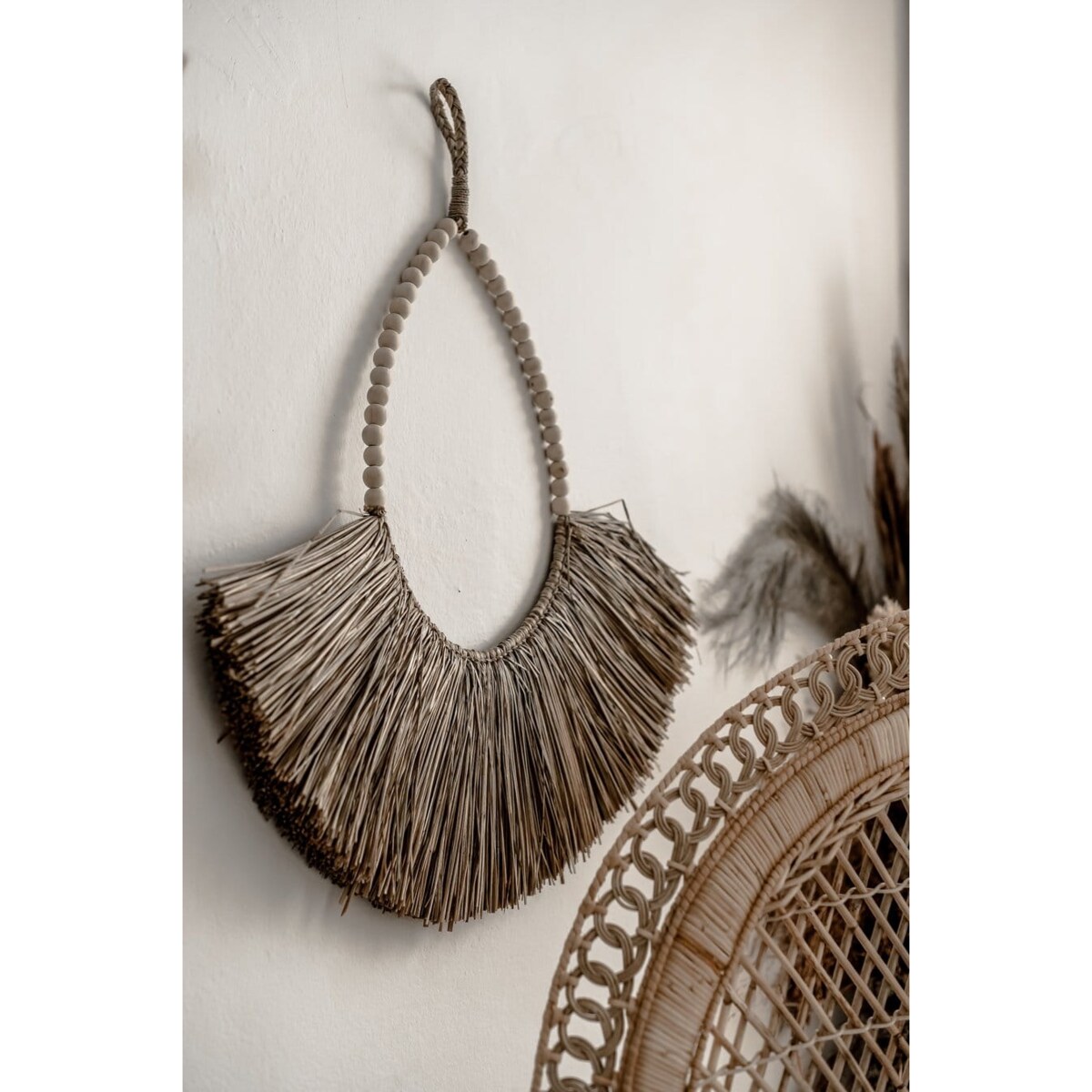 DEKORACJA ŚCIENNA MANDONG CZARNA