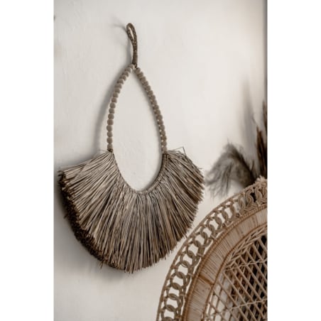 DEKORACJA ŚCIENNA MANDONG CZARNA